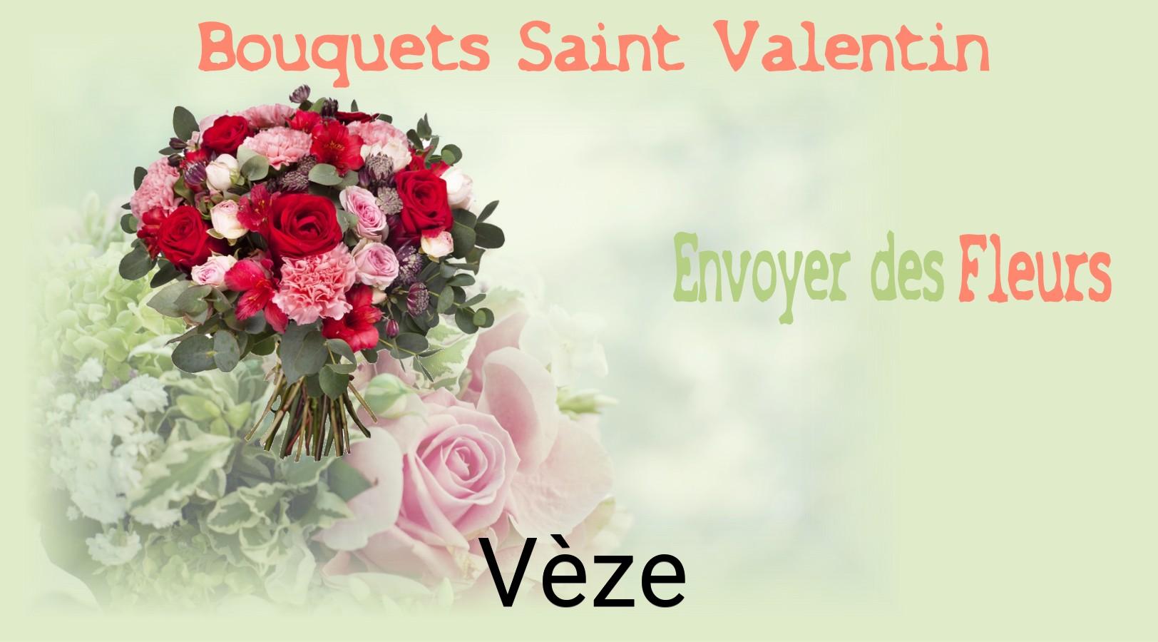 Roses de Saint-Valentin livrées à Vèze